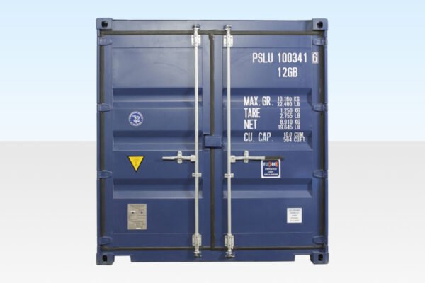 10Ft X 8Ft Shipping Container (One trip) – Blue - Image 3