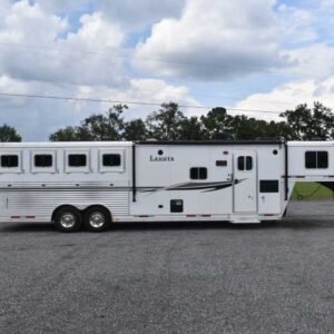 2013 Lakota Charger 8411LQ 4 Horse Trailer with 13′ Short Wall