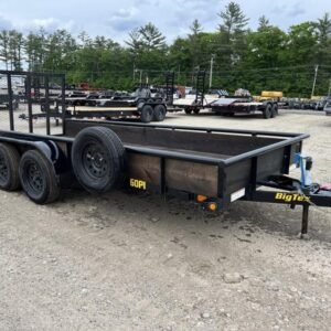 2021 Big Tex Trailers 6.5×16 6K Utility w/Ramp Gate & Spare Tire