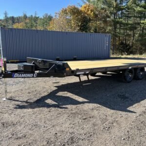 2024 Diamond C 8.5×20 7K Deckover Trailer w/Slide-In Ramps