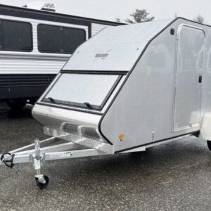 2024 Mission Trailers 60×12 Aluminum Single Place Crossover w/Galvanized Package, Rear Canopy