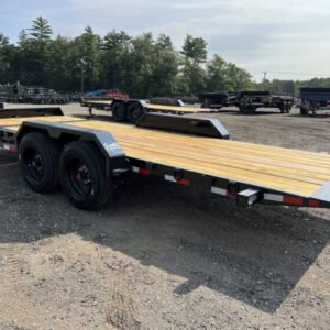 2024 Rice Trailers 7×20 16K Tilt Deck Equipment w/Spare Mount