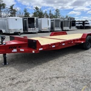2024 Rice Trailers 7×22 16K Tilt Deck Powder Coat Equipment w/Toolbox