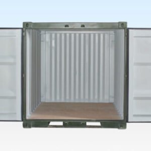 8Ft One Trip Shipping Container (Green)