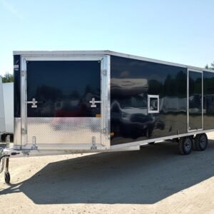 Mission Trailers 101×22 Aluminum 4-Place Drive In/Out Deckover w/Galvanized Package
