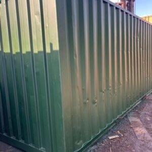 20x8x86 Side Door Shipping Container Repainted With Lock Box